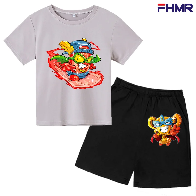 Super Zings school boy Suits Girls Sets Top+shorts 2pcs Sets Sports Suit Boys shorts Baby Children Clothing Sets
Super Zings school boy Suits Girls Sets Top+shorts 2pcs Sets Sports Suit Boys shorts Baby Children Clothing Sets