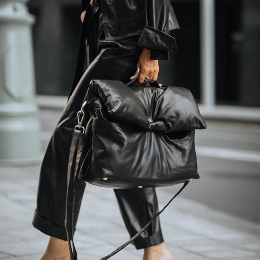 Women Handbags Down Cotton Shoulder Crossbody Bags Luxury Pu Leather Messenger Bag 2021 Winter Square Designer Brands Padded
Women Handbags Down Cotton Shoulder Crossbody Bags Luxury Pu Leather Messenger Bag 2021 Winter Square Designer Brands Padded