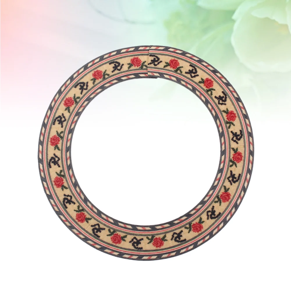 Guitar Rosette Accessories Acoustic Guitar Sound Hole Soundhole Rosette Wooden Guitar Parts Accessories GXB03 (Brown)
Guitar Rosette Accessories Acoustic Guitar Sound Hole Soundhole Rosette Wooden Guitar Parts Accessories GXB03 (Brown)