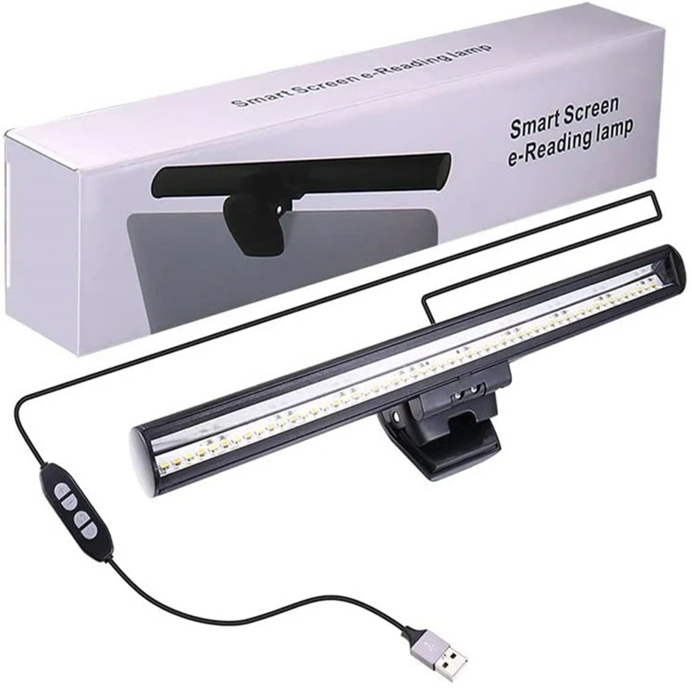 BORUIT Screen LED Bar Desk Lamp PC Computer Laptop Screen Hanging Light Bar Table Lamp Office Study Reading Light For Monitor
BORUIT Screen LED Bar Desk Lamp PC Computer Laptop Screen Hanging Light Bar Table Lamp Office Study Reading Light For Monitor