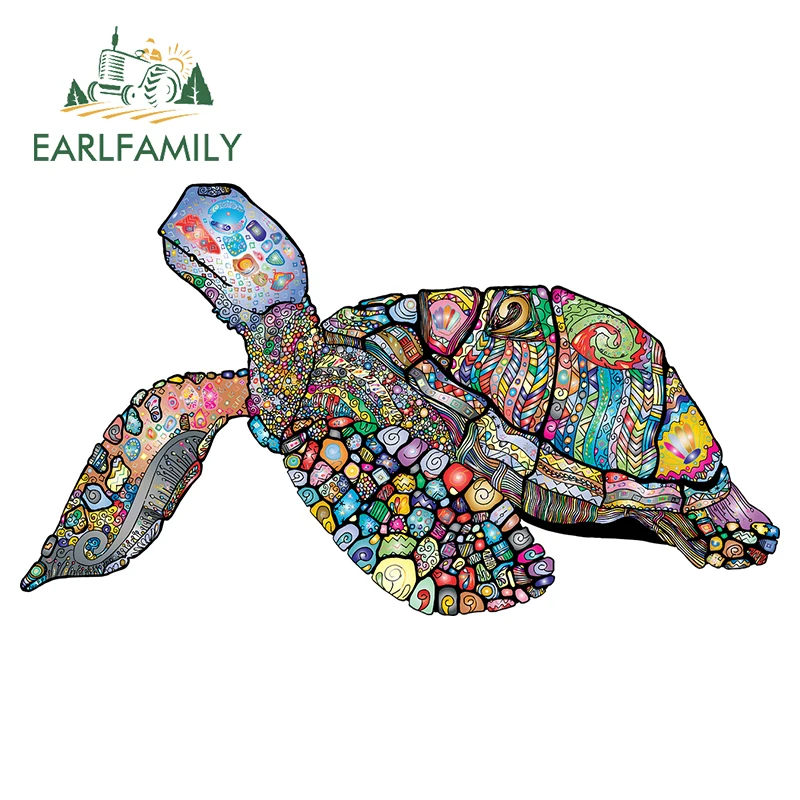 EARLFAMILY 13cm x 7.4cm for Colored Turtle Car Assessoires Stickers Car Refrigerators Decal Graffiti Motorcycle Waterproof Decor
EARLFAMILY 13cm x 7.4cm for Colored Turtle Car Assessoires Stickers Car Refrigerators Decal Graffiti Motorcycle Waterproof Decor