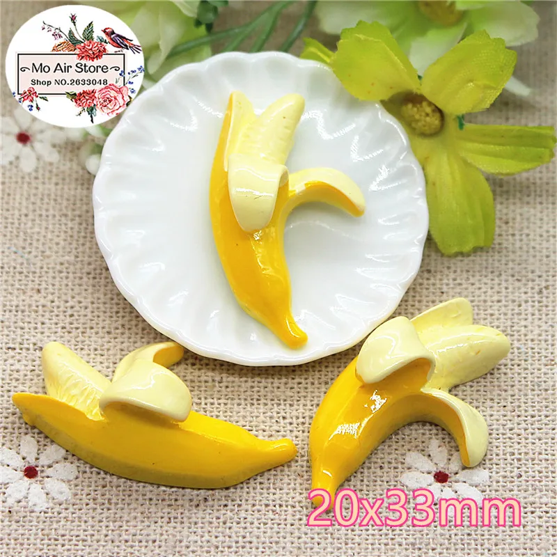 Banana fruit food 10PCS 20x33mm Resin Flat back Cabochon Art Supply Decoration Charm Craft
Banana fruit food 10PCS 20x33mm Resin Flat back Cabochon Art Supply Decoration Charm Craft