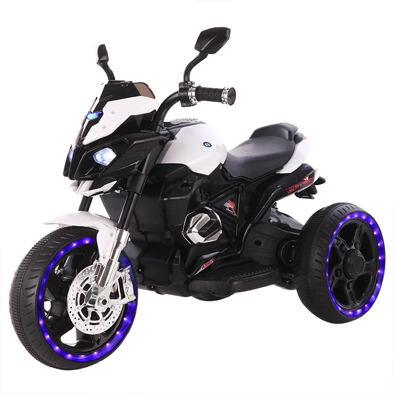 Children's Electric Motorcycle Kids Charging Riding Toys Large Stroller Ride on Car Cool Wheel Lights Dual Drive Boys Tricycle 
Children's Electric Motorcycle Kids Charging Riding Toys Large Stroller Ride on Car Cool Wheel Lights Dual Drive Boys Tricycle