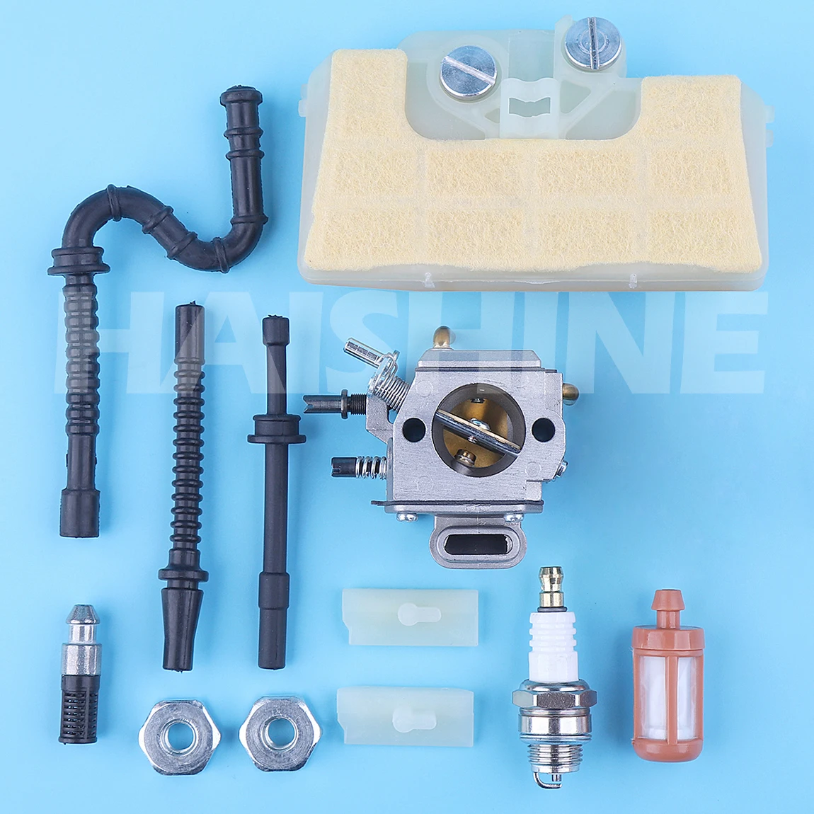 

Carburetor Air Fuel Filter Line Tune Up Kit For Stihl MS290 MS310 MS390 029 039 MS 290 310 390 Chainsaw 1127 120 0650 Carb