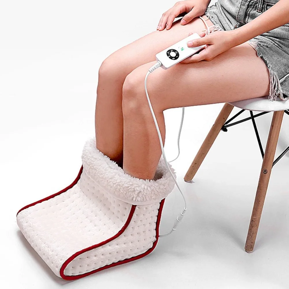 Cosy Heated Plug-Type Electric Warm Foot Warmer Washable Heat 5 Modes Heat Settings Warmer Cushion Thermal Foot Warmer Massage
Cosy Heated Plug-Type Electric Warm Foot Warmer Washable Heat 5 Modes Heat Settings Warmer Cushion Thermal Foot Warmer Massage
