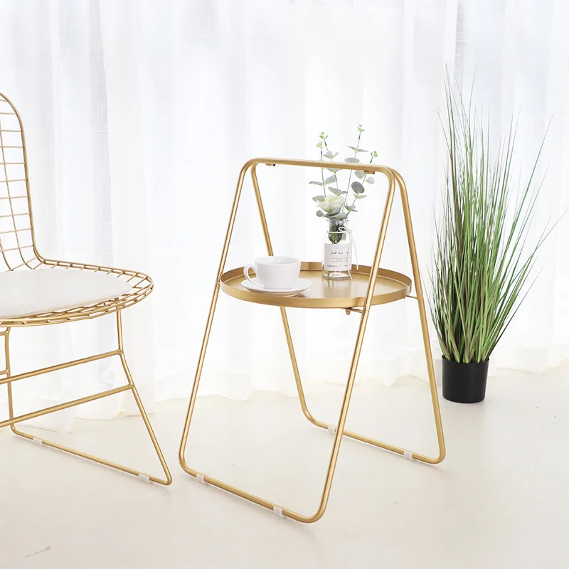 Creative Nordic Metal Round Coffee Table A-Type Storage Rack Tea Fruit Snack Service Plate Tray Home Living Room Bed Sofa Side
Creative Nordic Metal Round Coffee Table A-Type Storage Rack Tea Fruit Snack Service Plate Tray Home Living Room Bed Sofa Side