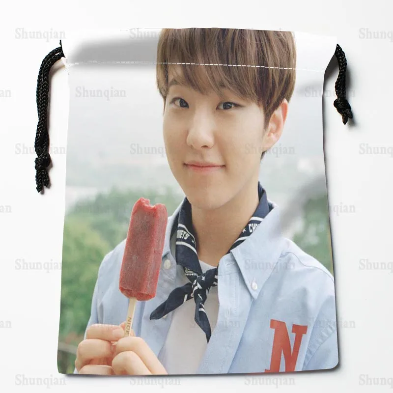 Хит продаж сумки на шнурке Seventeen Кей-поп HOSHI яркая Подарочная сумка с принтом
