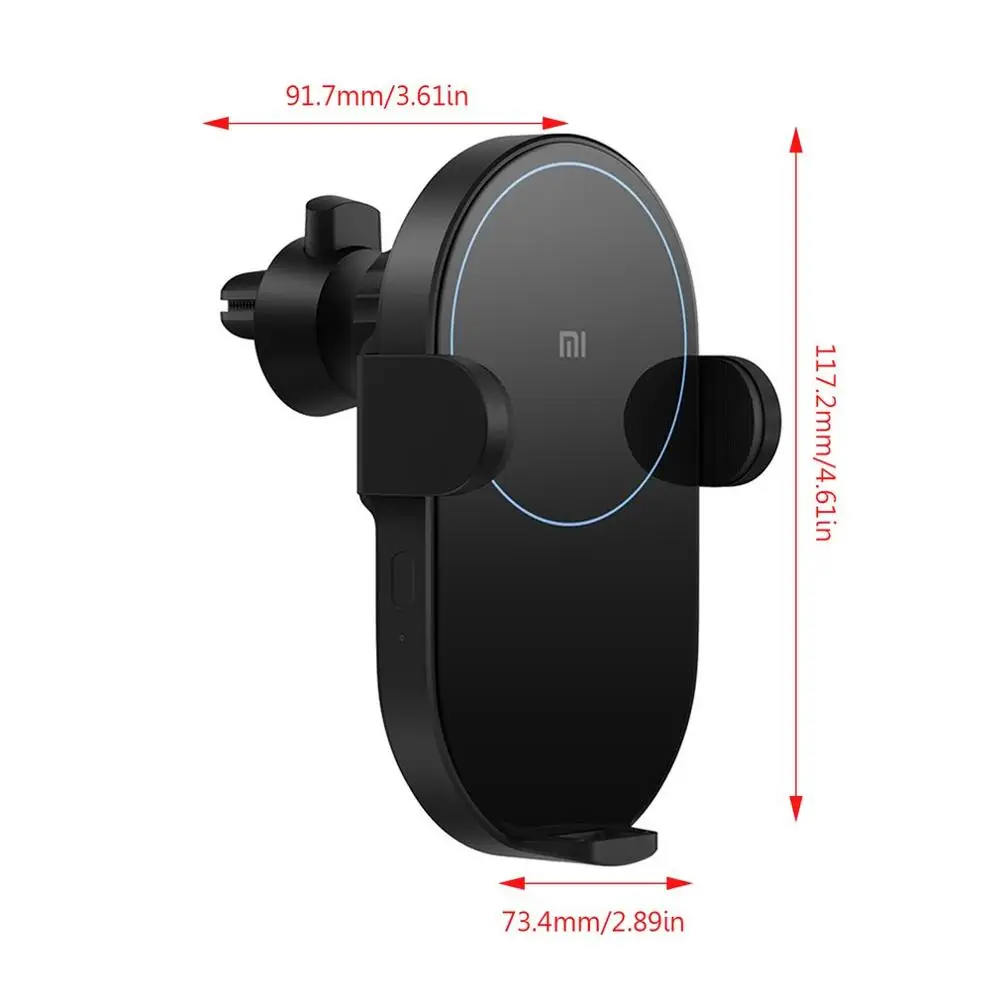 Xiaomi Mi 20W Max Qi Wireless Car Charger WCJ02ZM with Intelligent Infrared Sensor Fast Charging Car Phone Holder
Xiaomi Mi 20W Max Qi Wireless Car Charger WCJ02ZM with Intelligent Infrared Sensor Fast Charging Car Phone Holder
