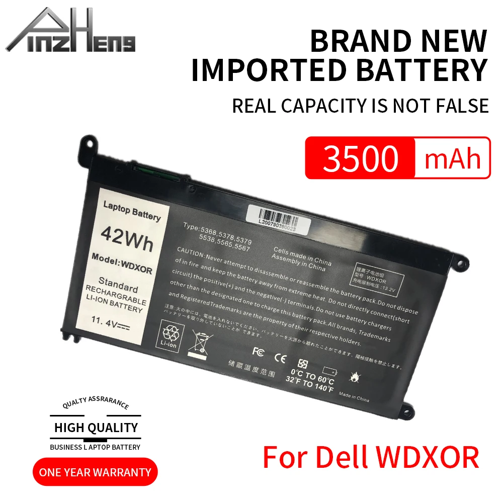 PINZHENG ноутбук Батарея WDX0R T2JX4 3CRH3 для Dell Inspiron 13 5000 5368 5378 7368 14 7000 7560 7460 5567 15MF PRO-1508T FW8KR
PINZHENG ноутбук Батарея WDX0R T2JX4 3CRH3 для Dell Inspiron 13 5000 5368 5378 7368 14 7000 7560 7460 5567 15MF PRO-1508T FW8KR