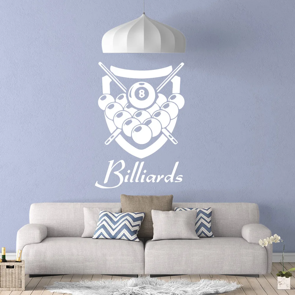 Drop Shipping Billiards Wall Sticker Vinyl Art Home Decor For Kids Rooms Home Decor Background Wall Art Decal Drop Shipping
Drop Shipping Billiards Wall Sticker Vinyl Art Home Decor For Kids Rooms Home Decor Background Wall Art Decal Drop Shipping