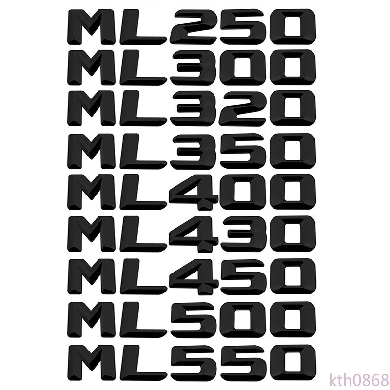 Car Styling For Mercedes ML250 ML320 ML350 ML400 ML450 ML500 ML550 Discharge Capacity Refitting Emblem Sticker For Benz ML Class
Car Styling For Mercedes ML250 ML320 ML350 ML400 ML450 ML500 ML550 Discharge Capacity Refitting Emblem Sticker For Benz ML Class