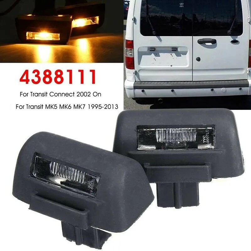 1 Pair License Plate Light 12V Plastic Car Auto License Plate Lamp For Ford Transit MK5 MK6 MK7 1995-2013
1 Pair License Plate Light 12V Plastic Car Auto License Plate Lamp For Ford Transit MK5 MK6 MK7 1995-2013