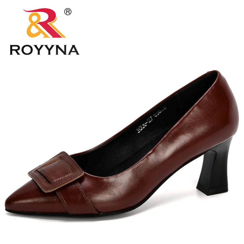 ROYYNA 2020 New Designers Popular Style Microfiber Pointed Toe Women Pumps High Heels Wedding Party Shoes Ladies Dress Footwear
ROYYNA 2020 New Designers Popular Style Microfiber Pointed Toe Women Pumps High Heels Wedding Party Shoes Ladies Dress Footwear