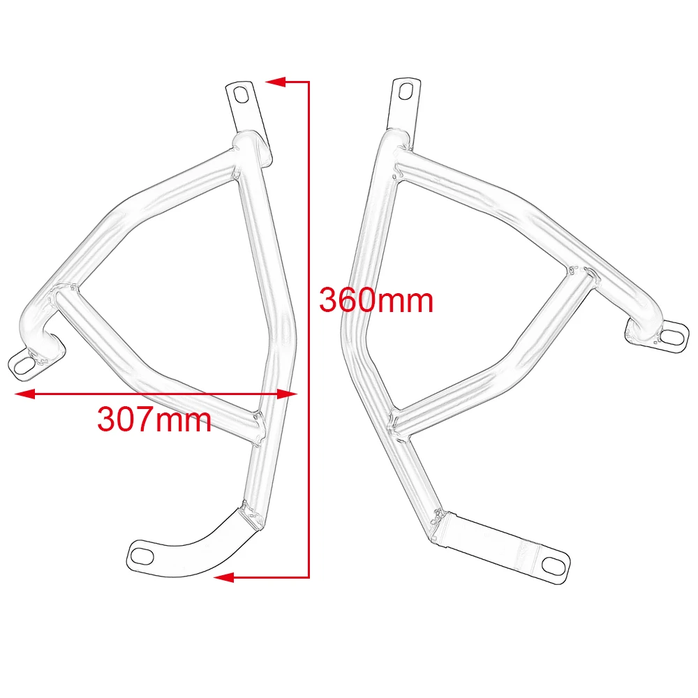 Motorcycle Part Z250 Z400 Crash Bar Bumper Engine Guard Frame Falling Protector for Kawasaki Z 400 Z 250 2018 2019 2020 2021 Blk
Motorcycle Part Z250 Z400 Crash Bar Bumper Engine Guard Frame Falling Protector for Kawasaki Z 400 Z 250 2018 2019 2020 2021 Blk