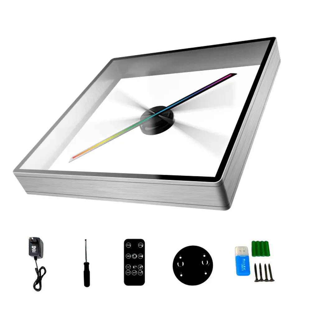 3D Holographic Projection Wall-mounted LED Sign Holographic Lamp Player Naked Eye Led Fan 8G TF Support MP4/AVI/GIF/JPG/PNG
3D Holographic Projection Wall-mounted LED Sign Holographic Lamp Player Naked Eye Led Fan 8G TF Support MP4/AVI/GIF/JPG/PNG