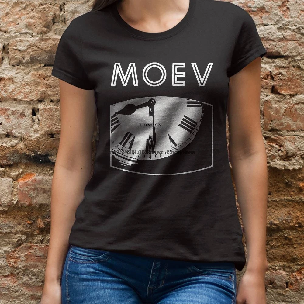 Moev Футболка с принтом экрана, черная хлопковая футболка с коротким рукавом 
Moev Футболка с принтом экрана, черная хлопковая футболка с коротким рукавом