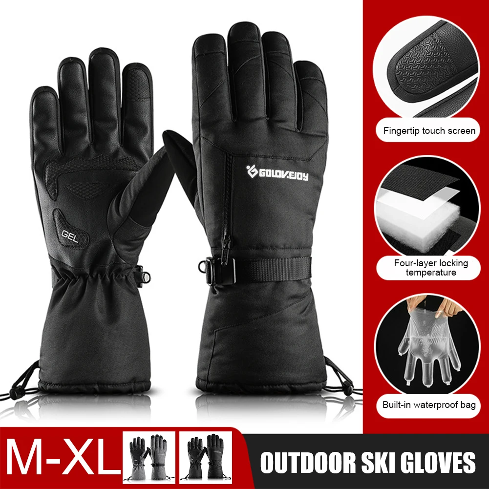 Winter Cycling Gloves Bicycle Warm Touchscreen Full Finger Gloves Waterproof Outdoor Bike Skiing Motorcycle Riding Accessories
Winter Cycling Gloves Bicycle Warm Touchscreen Full Finger Gloves Waterproof Outdoor Bike Skiing Motorcycle Riding Accessories