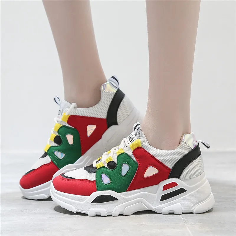 2020 Ladies Spring Casual Shoes Fashion Sneakers Tennis Shoes Thick Bottom Women Shoes Mesh Breathable Shoes Large Size U13-43
2020 Ladies Spring Casual Shoes Fashion Sneakers Tennis Shoes Thick Bottom Women Shoes Mesh Breathable Shoes Large Size U13-43