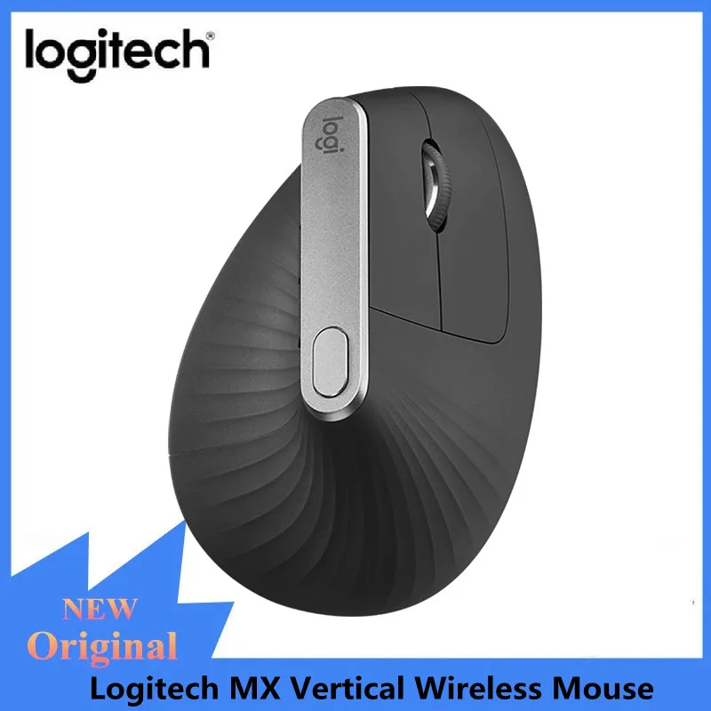 

Logitech MX Vertical Bluetooth Wireless Ergonomic Mouse 4000DPI Multi-function With 2.4GHz USB nano Rechargeable For Gamer&Offic