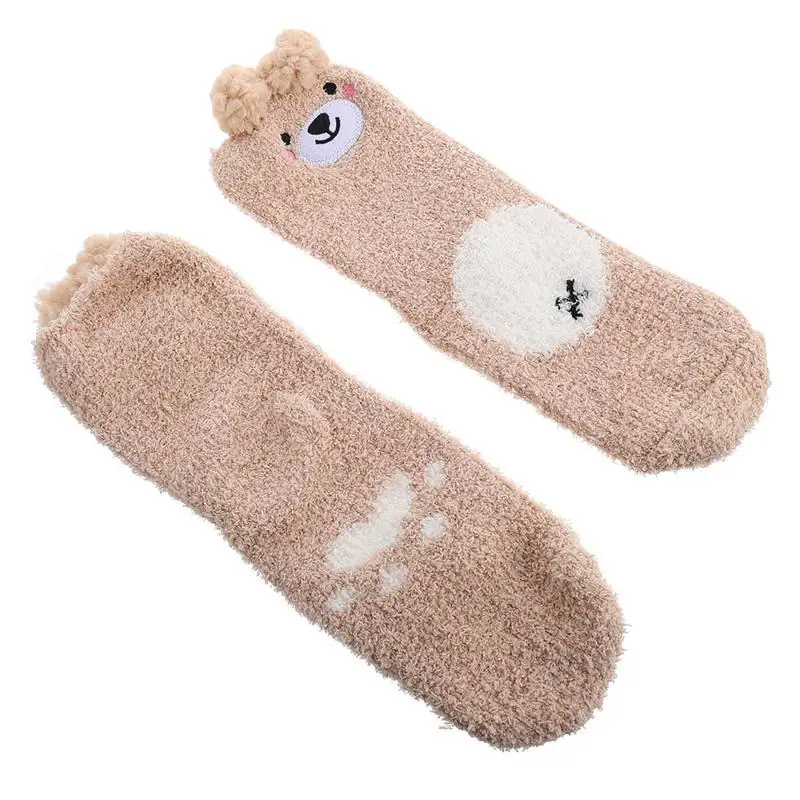 1 Pair Durable Comfortable Winter Socks Thicken Socks Sleeping Stockings Soft Socks Cozy Socks Coral Fleece Stockings
1 Pair Durable Comfortable Winter Socks Thicken Socks Sleeping Stockings Soft Socks Cozy Socks Coral Fleece Stockings