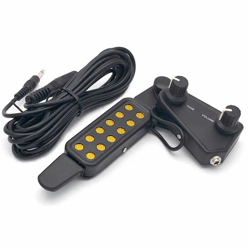 DM-4 Acoustic Classical Guitar Sound Hole Pickup With Tone Volume Controller Guitar Pickup Sound Hole Pickup Magnetic Transducer
DM-4 Acoustic Classical Guitar Sound Hole Pickup With Tone Volume Controller Guitar Pickup Sound Hole Pickup Magnetic Transducer