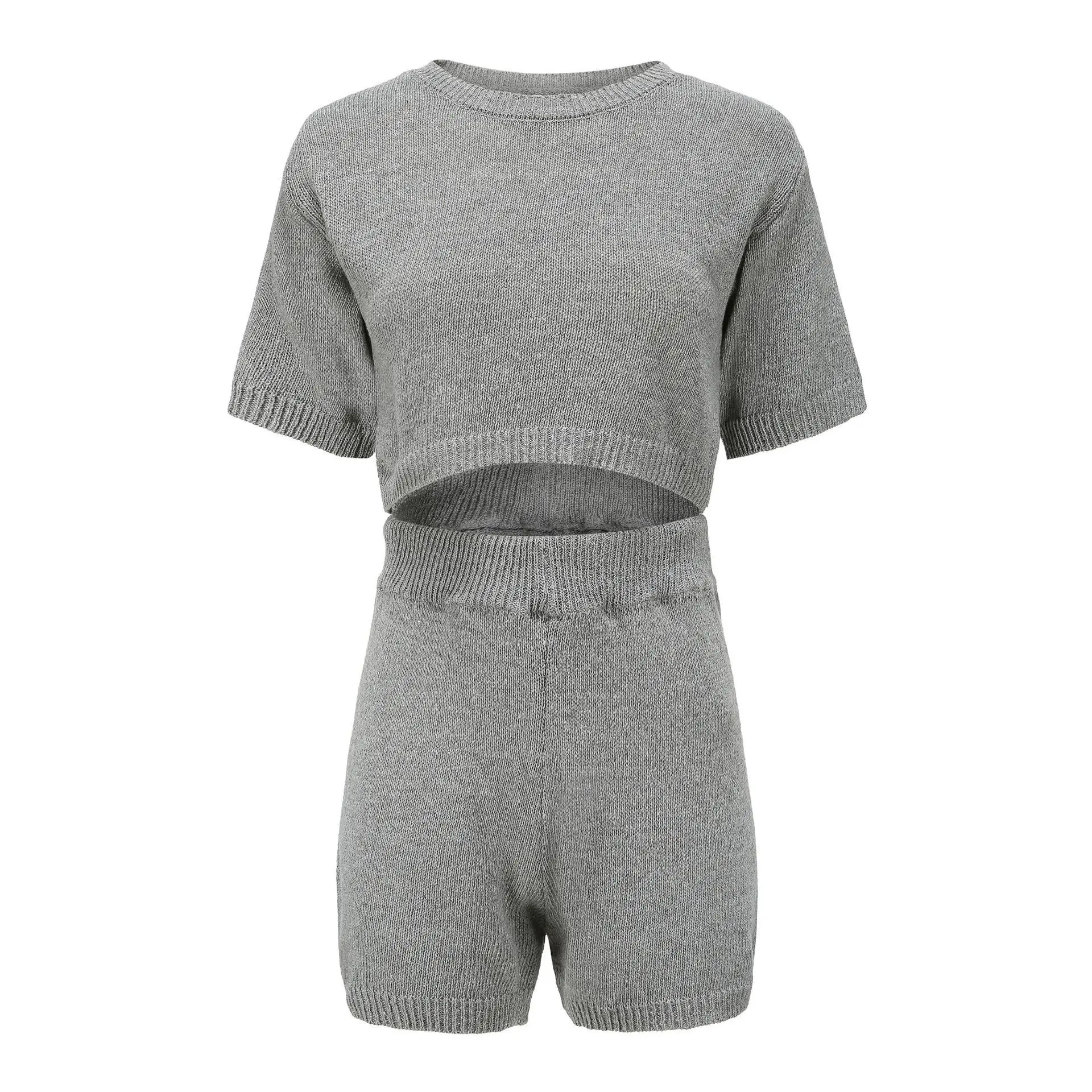 2 Pieces Set Women Knitted Tracksuit O Neck Sweater + Jogging Shorts Pullover Sweater Set Knitted Chic Casual Outwear
2 Pieces Set Women Knitted Tracksuit O Neck Sweater + Jogging Shorts Pullover Sweater Set Knitted Chic Casual Outwear