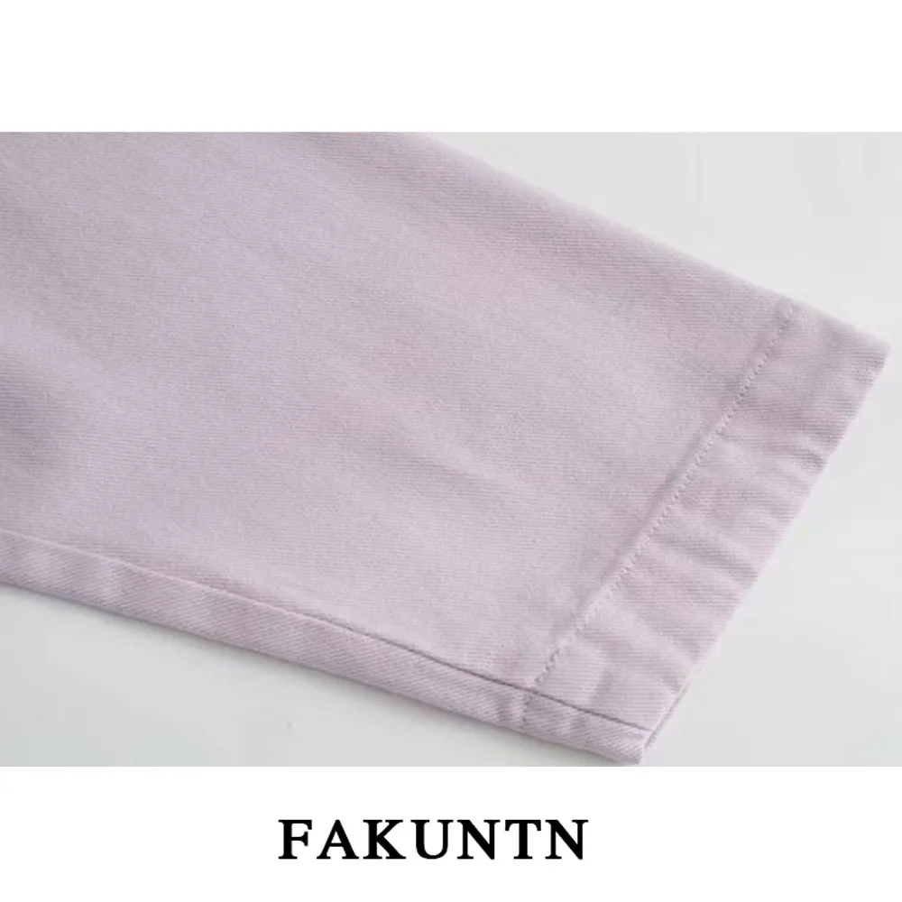 FAKUNTN Autumn Short Jacket Coats Women Loose Casual Lapel Outerwear Big Pocket Long Sleeve Tops Light Purple Coats Women Jacket
FAKUNTN Autumn Short Jacket Coats Women Loose Casual Lapel Outerwear Big Pocket Long Sleeve Tops Light Purple Coats Women Jacket