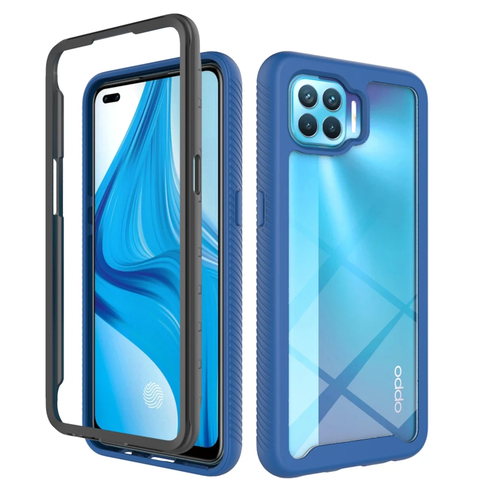 Shockproof Bumper Frame Phone Case For OPPO A93 A53 A32 2020 Neno 4 Lite A53S 4F F17 Pro Heavy Transparent Protection Back Cover
Shockproof Bumper Frame Phone Case For OPPO A93 A53 A32 2020 Neno 4 Lite A53S 4F F17 Pro Heavy Transparent Protection Back Cover