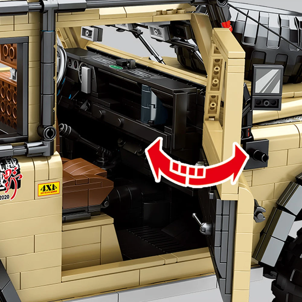Creator Expert High-tech Racing Car Landing Car Rover Defender 4631 PCS 488 GTE SUV Moc Modular Bricks Model Building Blocks Toy
Creator Expert High-tech Racing Car Landing Car Rover Defender 4631 PCS 488 GTE SUV Moc Modular Bricks Model Building Blocks Toy