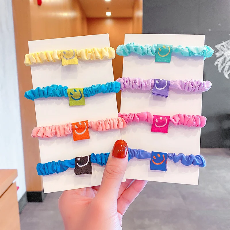 Fashion Cute Smiling Face Scrunchies Woman Hair Ties Girl Ponytail Holder Rubber Band Korean Elastic Hair Bands Hair Accessories
Fashion Cute Smiling Face Scrunchies Woman Hair Ties Girl Ponytail Holder Rubber Band Korean Elastic Hair Bands Hair Accessories