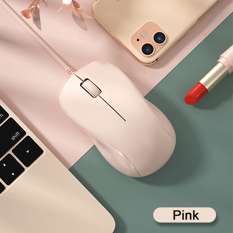 Pink USB Wired Mouse Gaming Mouse Silent Ergonomics Optical Mouse 1200DPI Computer Mouse Gamer Compatible with PC Laptop Desktop
Pink USB Wired Mouse Gaming Mouse Silent Ergonomics Optical Mouse 1200DPI Computer Mouse Gamer Compatible with PC Laptop Desktop