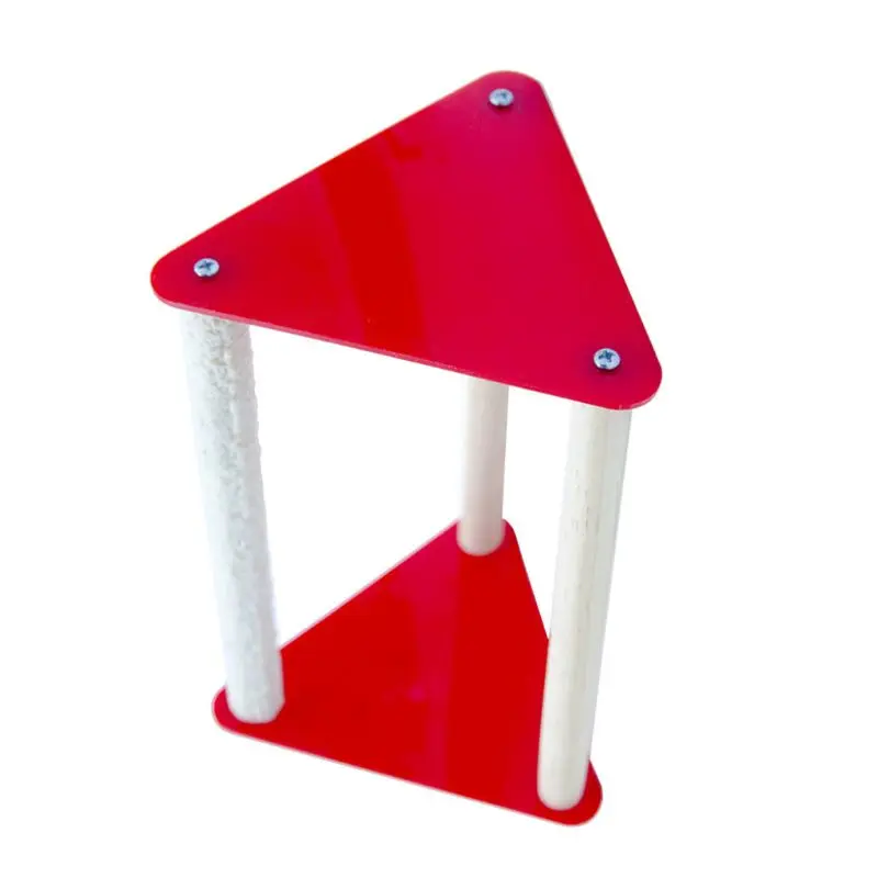 Parrot Bird Perch Bracket Bite Grinder Claw Fun Toys Parrots Triangle Ladder Acrylic Stand Pet Supplies K3NA
Parrot Bird Perch Bracket Bite Grinder Claw Fun Toys Parrots Triangle Ladder Acrylic Stand Pet Supplies K3NA