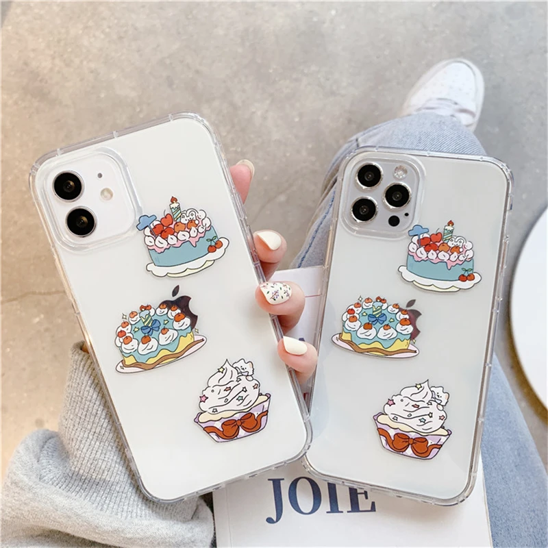 Cartoon Cake Case for iPhone Silicone iPhone 11Pro MAX Case/12 Mini funda iphone 12 pro funda iphone 12 pro чехол на айфон 11
Cartoon Cake Case for iPhone Silicone iPhone 11Pro MAX Case/12 Mini funda iphone 12 pro funda iphone 12 pro чехол на айфон 11