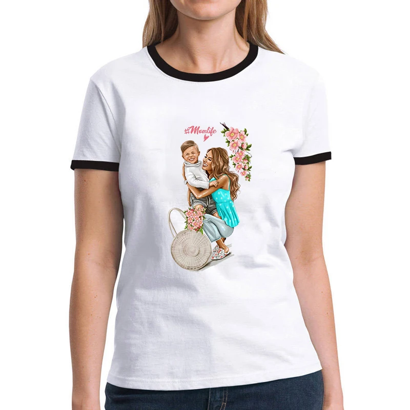 Fashion Women T Shirt 2021 New Cartoon Super Mom Life Momlife Print Summer Lady T-Shirts Tops Ladies Graphic Female Tees T-Shirt
Fashion Women T Shirt 2021 New Cartoon Super Mom Life Momlife Print Summer Lady T-Shirts Tops Ladies Graphic Female Tees T-Shirt