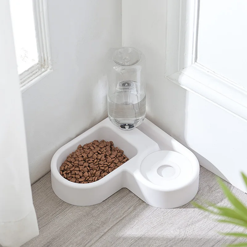 Creative Pet Bowl Multifunctional Pet Supplies Corner Double Bowl Automatic Drinking Fountain Feeding Bowl Easy To Handle
Creative Pet Bowl Multifunctional Pet Supplies Corner Double Bowl Automatic Drinking Fountain Feeding Bowl Easy To Handle