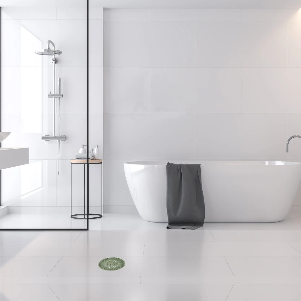 Hair Catcher Silicone Shower Drain Covers, Sink Drain Filter suit for Bathroom Bathtub and Kitchen Easy to Install and Clean
Hair Catcher Silicone Shower Drain Covers, Sink Drain Filter suit for Bathroom Bathtub and Kitchen Easy to Install and Clean