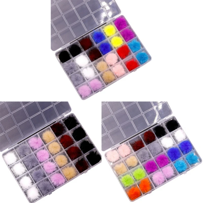 24pcs/kit Cute Hair Ball Nail Decoration Detachable 3D Manicure Fluffy Hair DIY Magnetic Bead Set Nail Art Design Accessories
24pcs/kit Cute Hair Ball Nail Decoration Detachable 3D Manicure Fluffy Hair DIY Magnetic Bead Set Nail Art Design Accessories