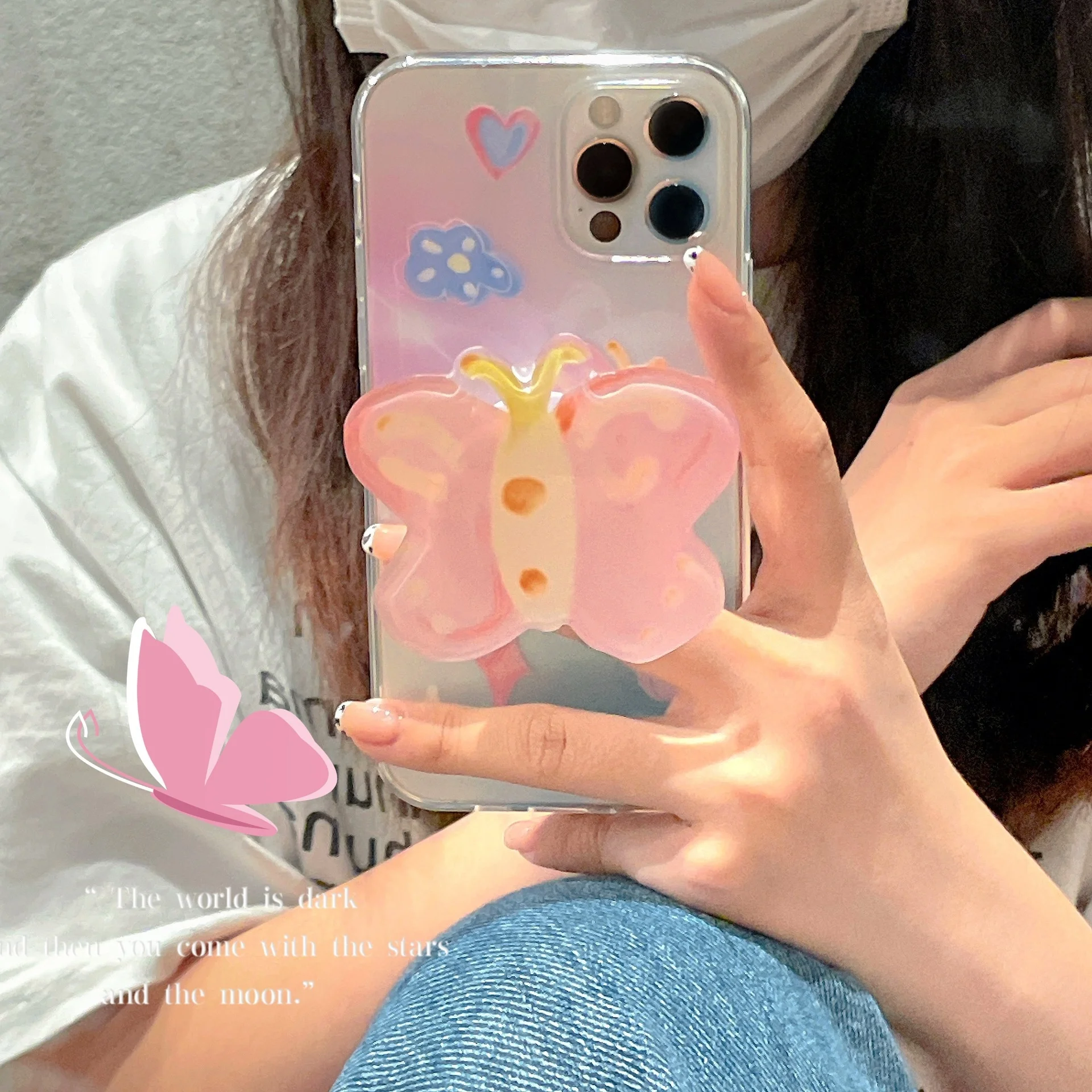 Ins Millennium spice girl for iPhone 13 mobile phone case Korean butterfly bracket suitable for Apple 12promax soft shell XS
Ins Millennium spice girl for iPhone 13 mobile phone case Korean butterfly bracket suitable for Apple 12promax soft shell XS