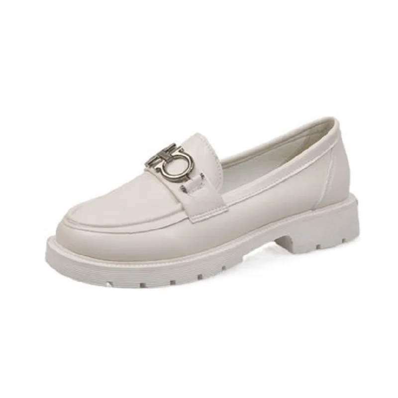 Large Size 35-40 Casual Ladies Single Shoes Spring And Autumn New Fashion All-Match Round Toe Platform Small Leather Shoes 
Large Size 35-40 Casual Ladies Single Shoes Spring And Autumn New Fashion All-Match Round Toe Platform Small Leather Shoes