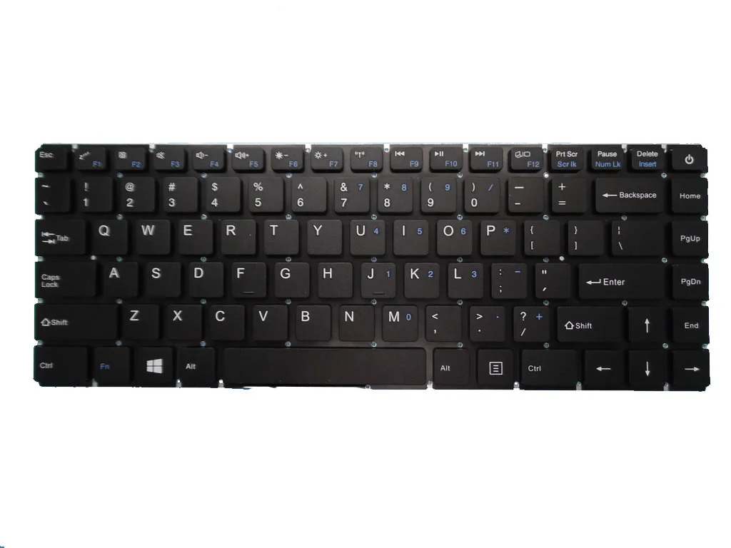 Клавиатура для ноутбука Haier X14 PRIDE-K2651 MB3002012, США, черная, без рамки
Клавиатура для ноутбука Haier X14 PRIDE-K2651 MB3002012, США, черная, без рамки