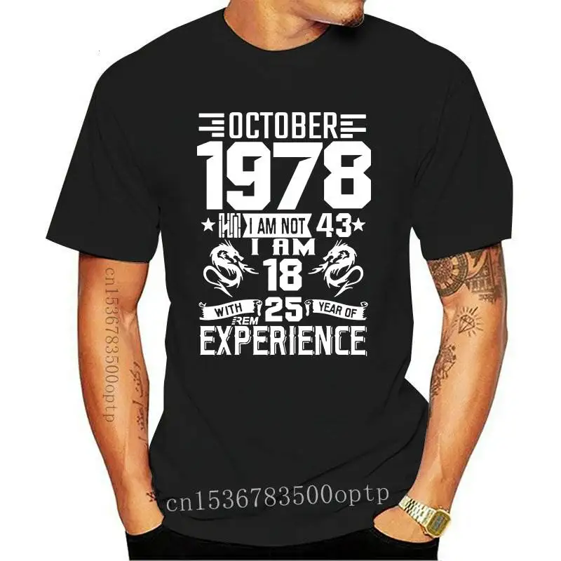 Новинка 2021, январь, февраль, апрель, май, июнь, август 1978 года, Мужская футболка с коротким рукавом, Повседневная рубашка с принтом, сентябрь
Новинка 2021, январь, февраль, апрель, май, июнь, август 1978 года, Мужская футболка с коротким рукавом, Повседневная рубашка с принтом, сентябрь