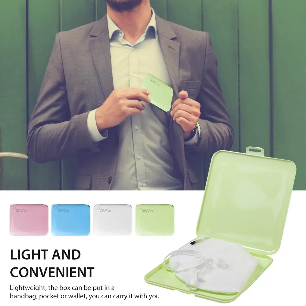 Disposable Mask Storage Box PP Silver Ion Disinfection Portable Mask Holder Organizer effectively protect the mask
Disposable Mask Storage Box PP Silver Ion Disinfection Portable Mask Holder Organizer effectively protect the mask