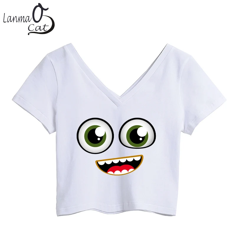 Summer White Shirts Women Cotton Deep V Short Shirts Double Deep V Neck T Shirts Summer Tshirts Fashion Clothing
Summer White Shirts Women Cotton Deep V Short Shirts Double Deep V Neck T Shirts Summer Tshirts Fashion Clothing