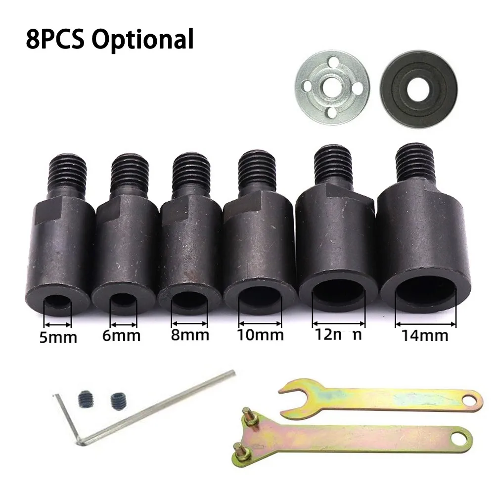8pcs/Set Saw Blade Coupler 5/6/8/10/12/14mm Steel For Grinding Machine Drill Spindle Adapter Connecting Rod Sleeve
8pcs/Set Saw Blade Coupler 5/6/8/10/12/14mm Steel For Grinding Machine Drill Spindle Adapter Connecting Rod Sleeve