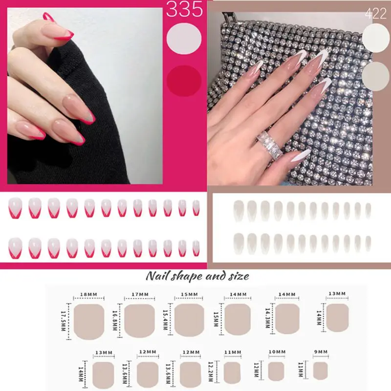 Ballerina False Nails V Shape Extra Long Coffin French Nail Art Tips Full Cover Artificial False Nails Decoration Manicure Tips
Ballerina False Nails V Shape Extra Long Coffin French Nail Art Tips Full Cover Artificial False Nails Decoration Manicure Tips