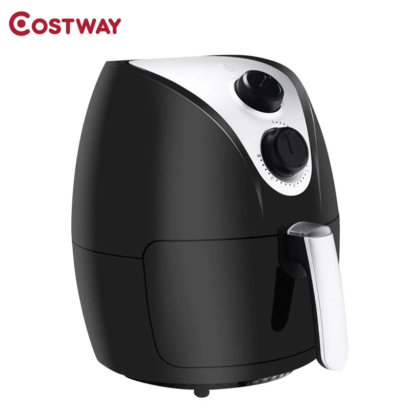 COSTWAY 1500 Вт электрическая воздушная фритюрница с системой быстрой циркуляции