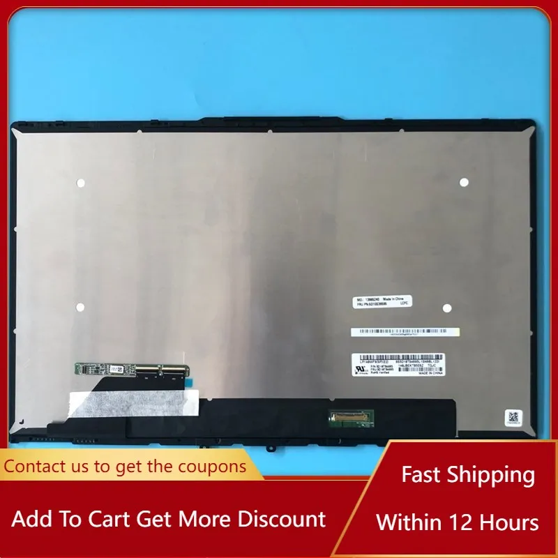 Original 14.0" Laptop Screen For Lenovo Yoga C940 C940-14IIL FHD 1920*1080 IPS UHD 3840*2160 LCD Touch Display Digitizer Panel
Original 14.0" Laptop Screen For Lenovo Yoga C940 C940-14IIL FHD 1920*1080 IPS UHD 3840*2160 LCD Touch Display Digitizer Panel