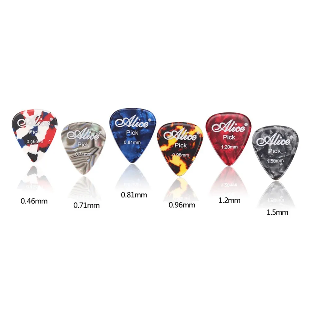 6PcsAlice Triangle Guitar Pick Material Celluloid Medium Colorful Acoustic Electric Guitar Pick Bass Pick Guitar Accessories
6PcsAlice Triangle Guitar Pick Material Celluloid Medium Colorful Acoustic Electric Guitar Pick Bass Pick Guitar Accessories