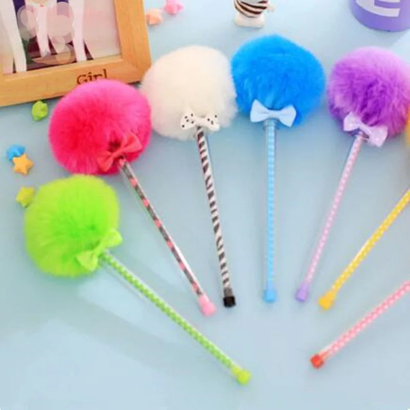 New Colorful Pompon Ball Gel Pen For Kids Children Stationery Writing Pens Halloween Party Favor Gift Wedding
New Colorful Pompon Ball Gel Pen For Kids Children Stationery Writing Pens Halloween Party Favor Gift Wedding