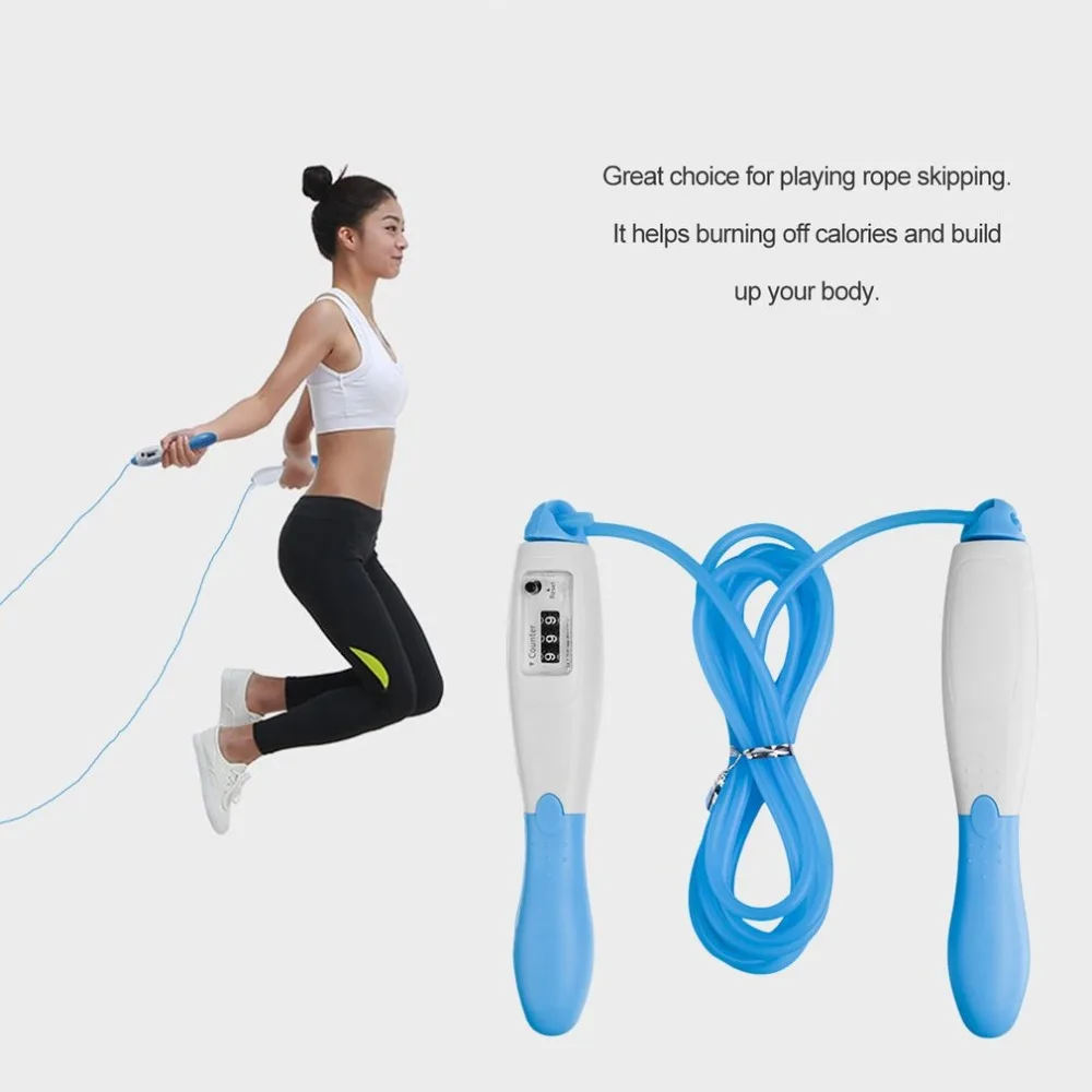 Sports Fitness Exercise Jump Ropes Counting Skipping Rope Tool Fast Speed Number Counter Gym Equipment Wholsale Drop Shipping
Sports Fitness Exercise Jump Ropes Counting Skipping Rope Tool Fast Speed Number Counter Gym Equipment Wholsale Drop Shipping